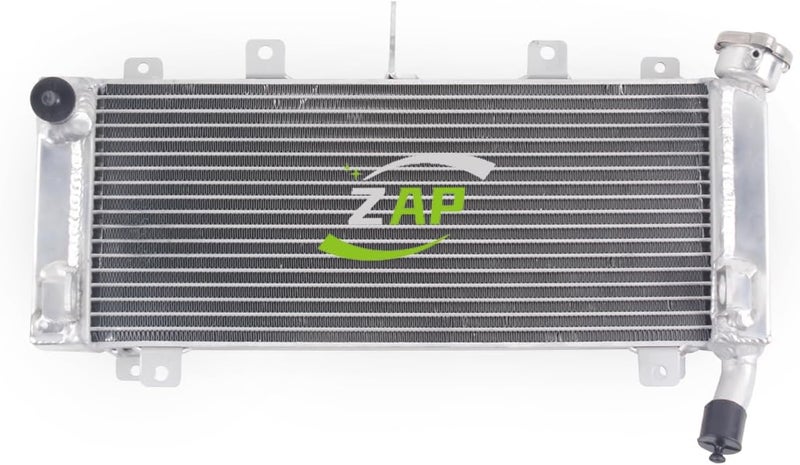 ZAP Performance Aluminum Radiator Compatible with 2017-2023 Ninja 650 Z650 ER650 EX650 - Image 1
